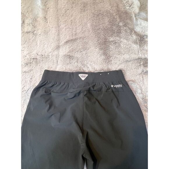 Columbia Black Capri Athletic Pants Performance Stretch Quick Dry Activewear S - Picture 13 of 16